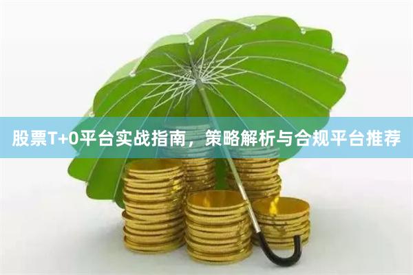股票T+0平台实战指南，策略解析与合规平台推荐